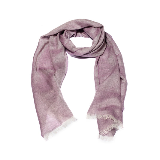 Purple Silk Scarf