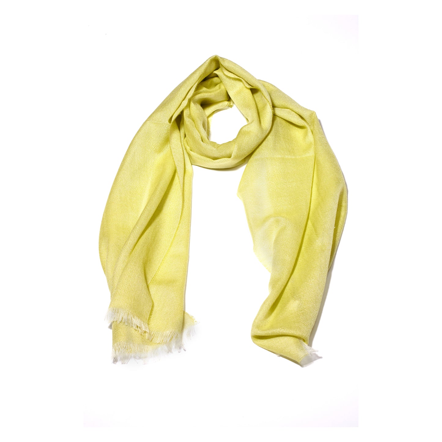 Lime Silk Scarf